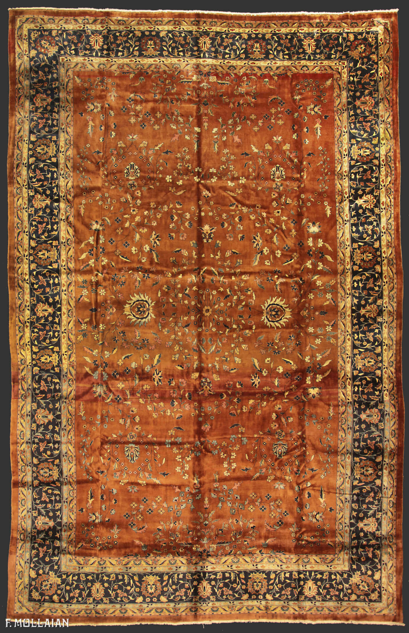 Teppich Indisch Antiker Indosaruk n°:69367440
